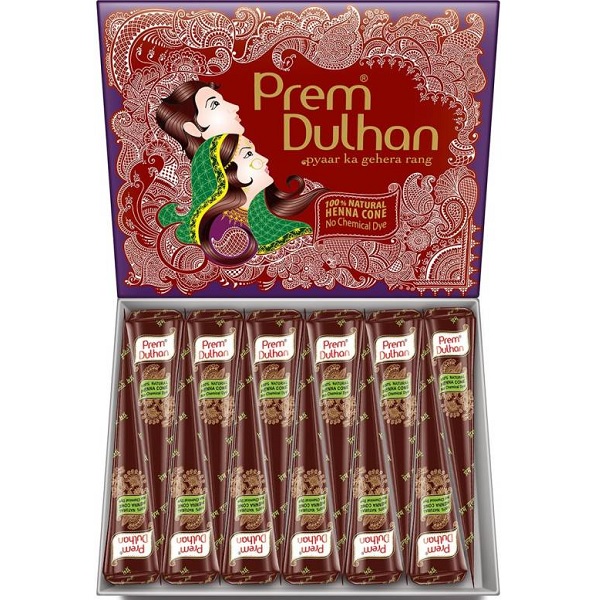 Prem Dulhan Mehendi Cone (Pack of 12) - All Home Product