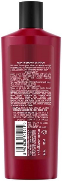 Tresemme Keratin Smooth Shampoo 185ml