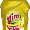Vim Dish Cleaning Gel (Lemon, 500 ml)