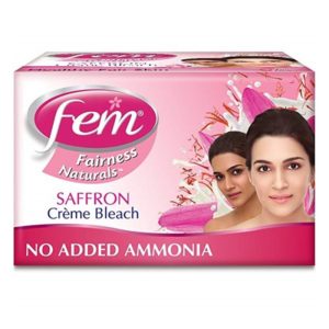 Fem Fairness Naturals Saffron Bleach Cream (8 g)