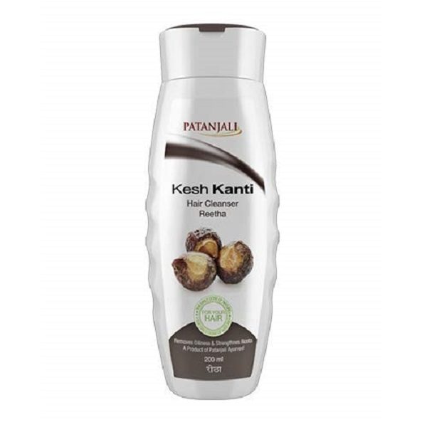 Patanjali Kesh Kanti Reetha Hair Cleanser Shampoo (200 ml)